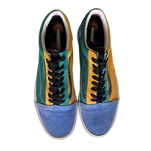 Vans Men's Colorblocked Off The Wall Old Skool Casual Sneakers Size 10.5 - Picture 3 of 9